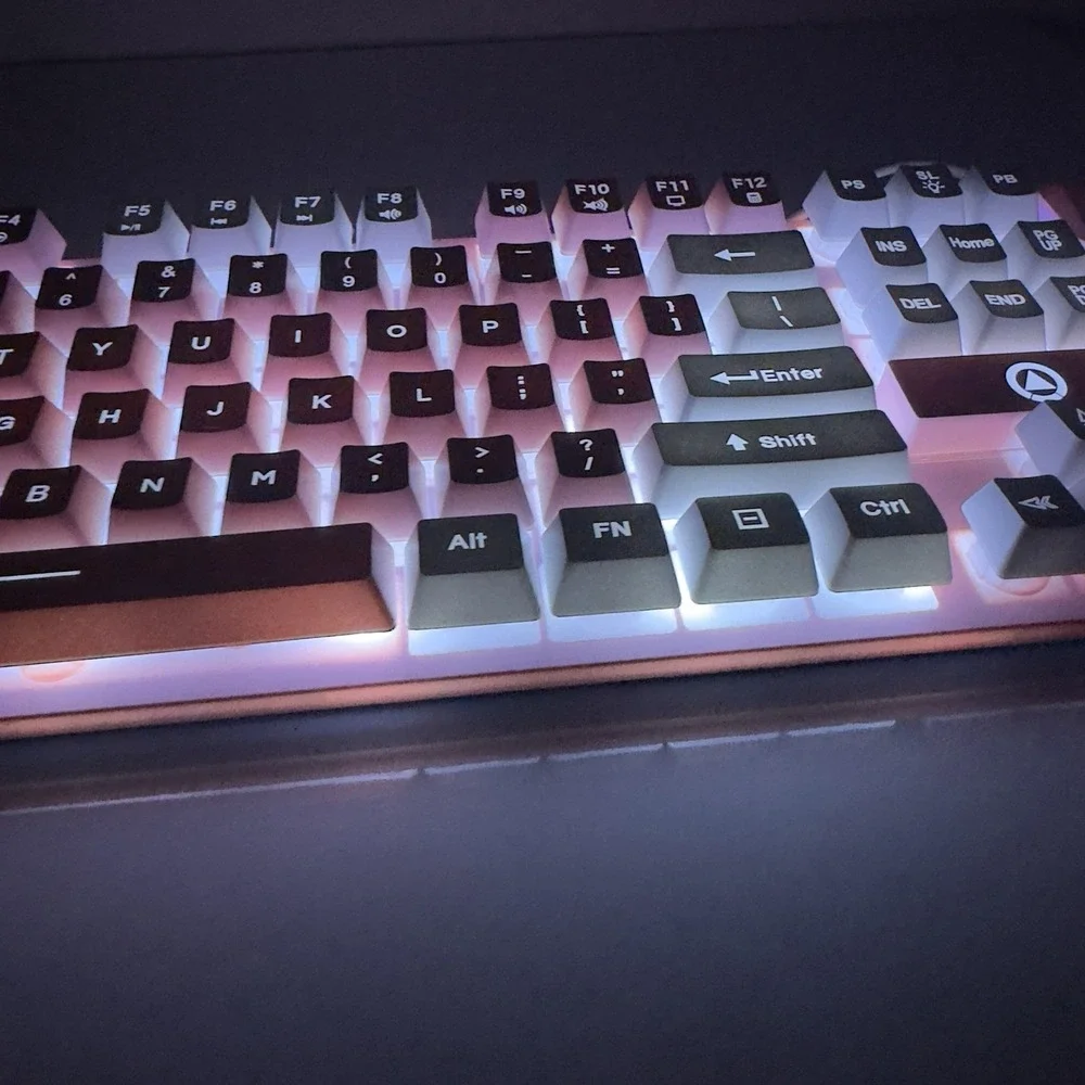 YINDIAO K500 Wired USB E-Sport 7 Colour Backlight Gaming Keyboard